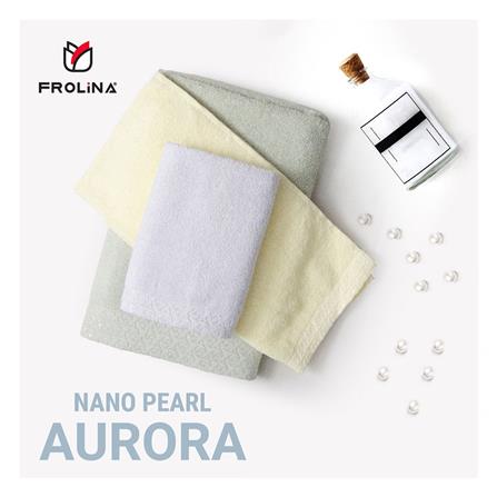 ผ้าขนหนู FROLINA NANO PEARL 15X31 นิ้ว สีม่วง_12