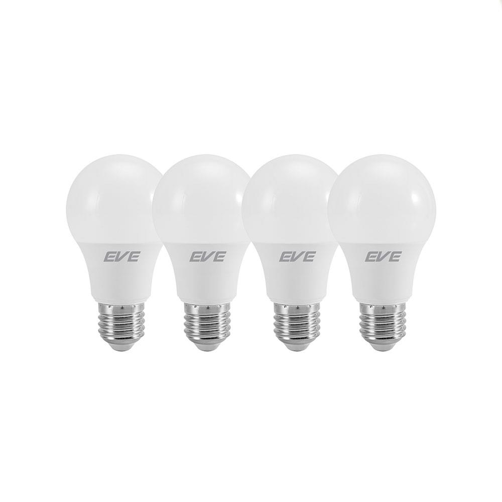 หลอด LED EVE SUPER SAVE 7 วัตต์ WARMWHITE E27 แพ็ก 4 ชิ้น