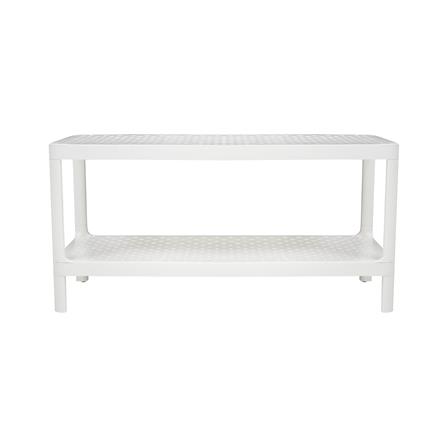ชั้นวางรองเท้า 2 ชั้น STACKO MONO 70x30x34.3 ซม. สีขาว_1