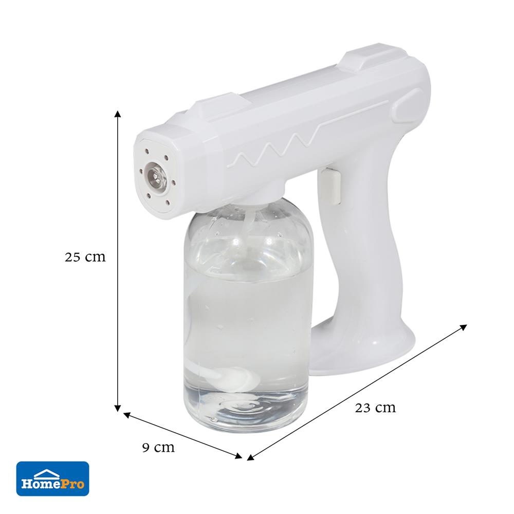 ปืนฉีดน้ำนาโนสเปรย์ 800 มล. สีขาว