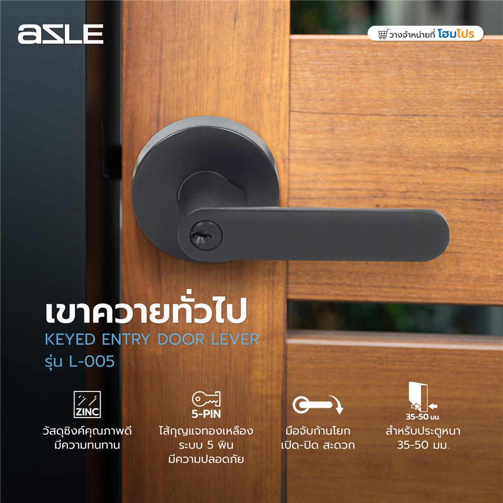 เขาควายทั่วไป AZLE L-005 สีดำ