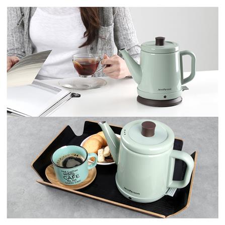 กาต้มน้ำไฟฟ้า JENNIFERROOM JRTH-K181OB 0.80ลิตร สีเขียว_2