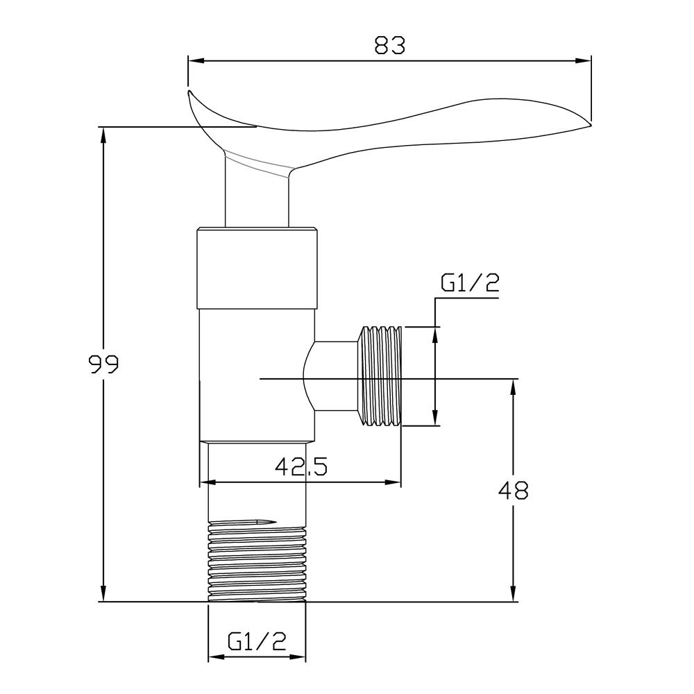 วาล์วฝักบัว NOVABATH IS-778S