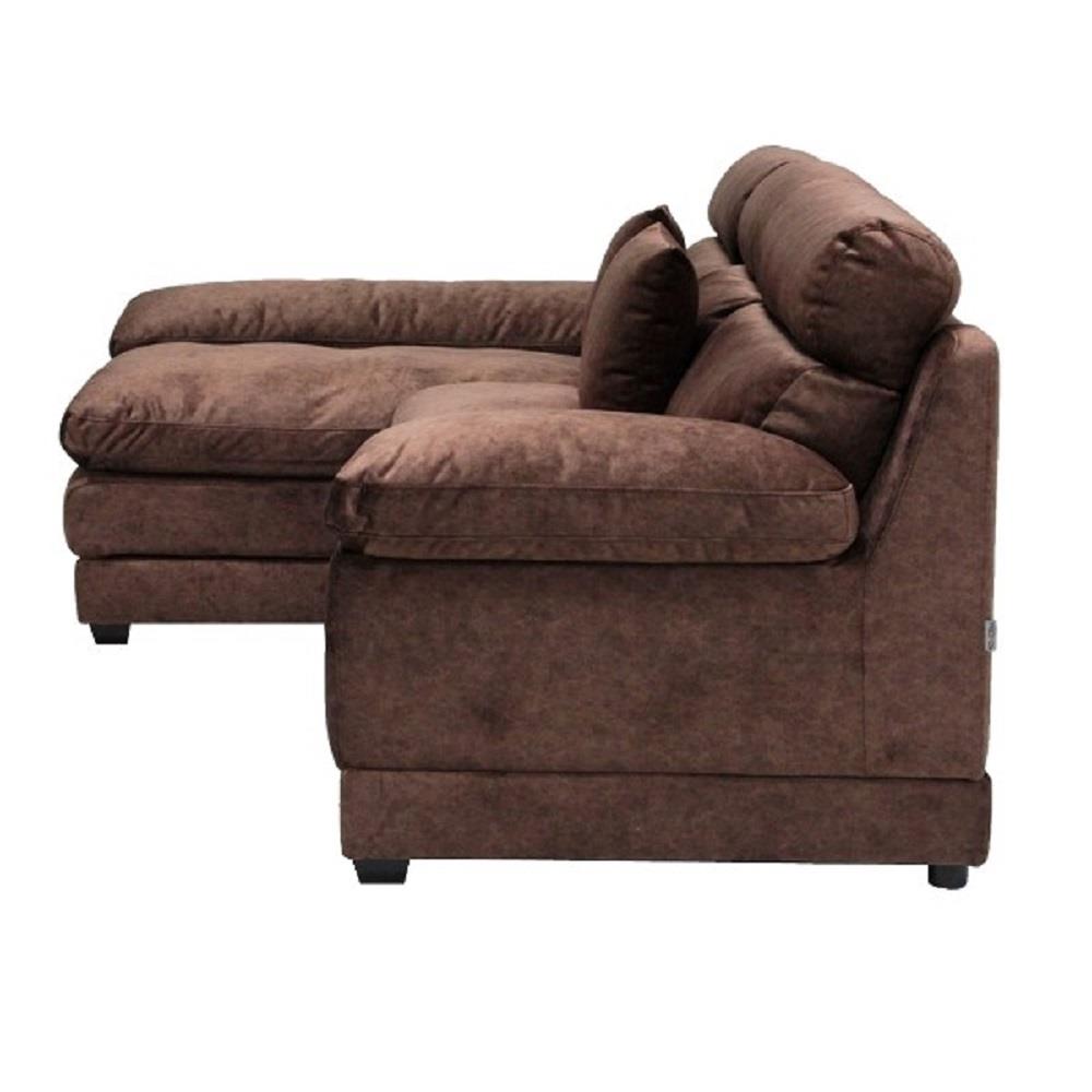 โซฟาเข้ามุมซ้าย KONCEPT TENNESSEE สีน้ำตาล