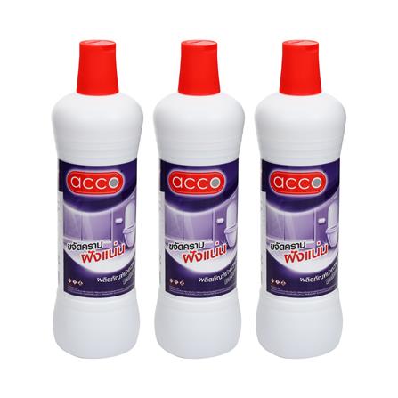 น้ำยาทำความสะอาดห้องน้ำ ACCO 900 มล. แพ็ก 3 ชิ้น_0