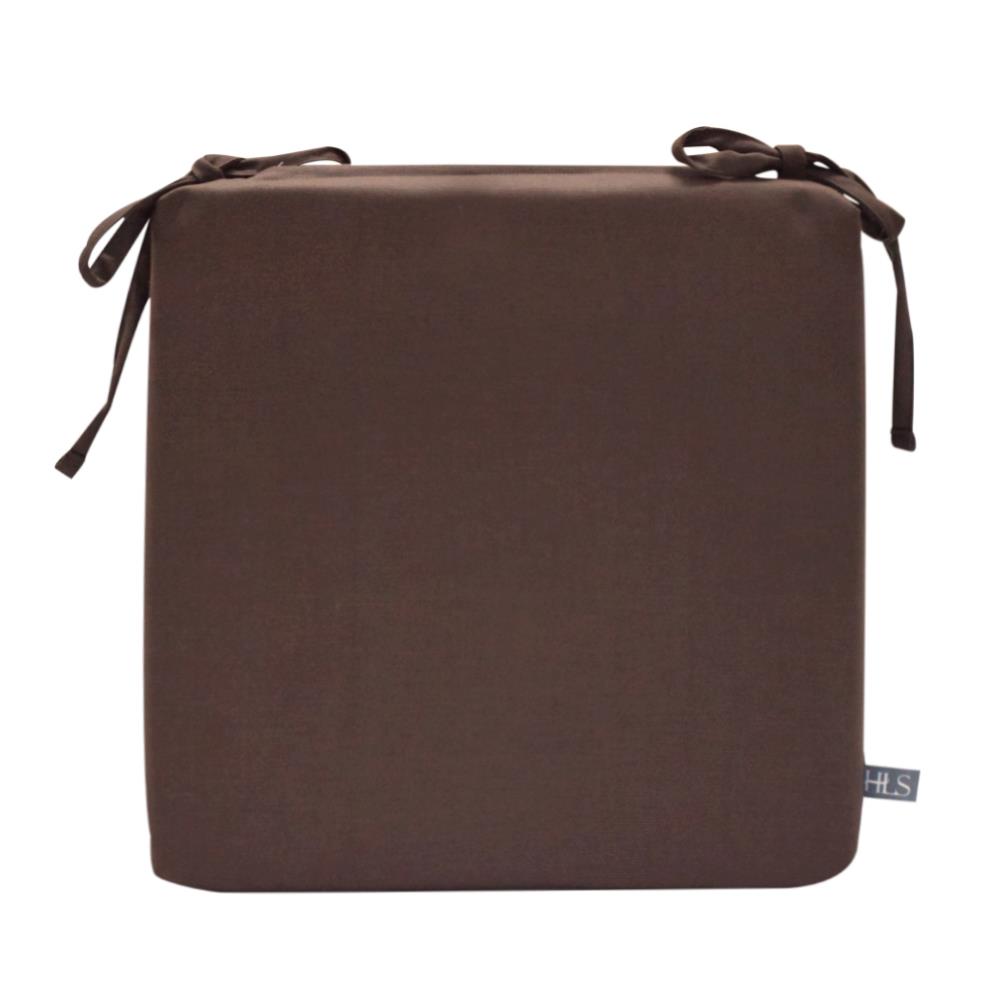 เบาะรองนั่งกันน้ำ HOME LIVING STYLE STILL 16x16 นิ้ว สีน้ำตาล_1