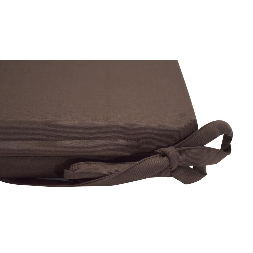 เบาะรองนั่งกันน้ำ HOME LIVING STYLE STILL 16x16 นิ้ว สีน้ำตาล