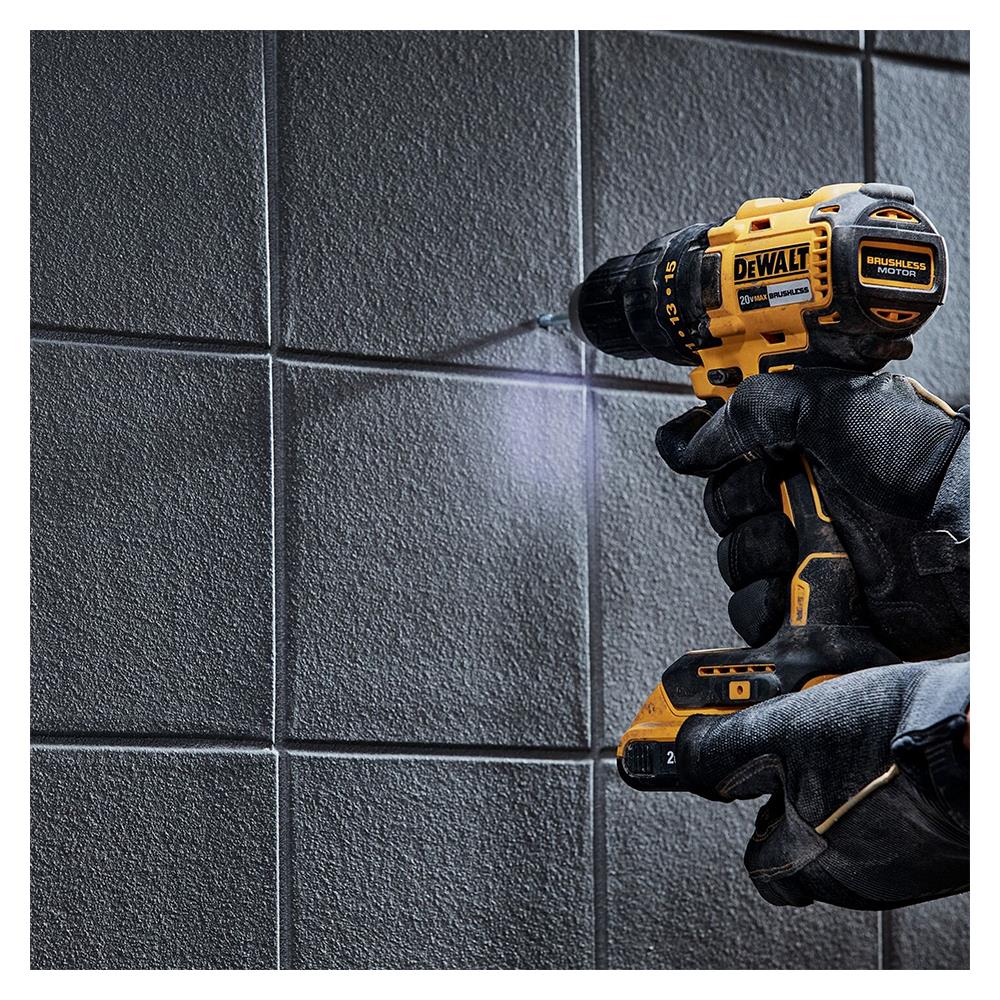 สว่านกระแทกไร้สาย (พร้อมแบตเตอรี่) DEWALT DCD7781D2A-B1 20 โวลต์