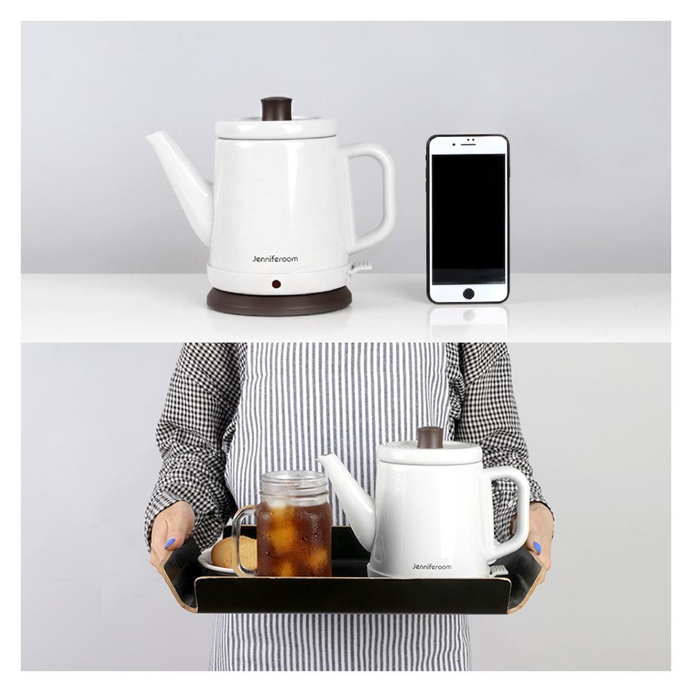 กาต้มน้ำไฟฟ้า JENNIFERROOM JRTH-K181WH 0.80ลิตร สีขาว