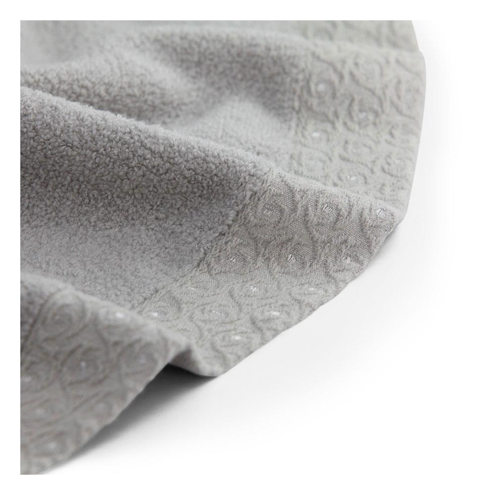 ผ้าขนหนู FROLINA NANO PEARL 27X54 นิ้ว สีเทา