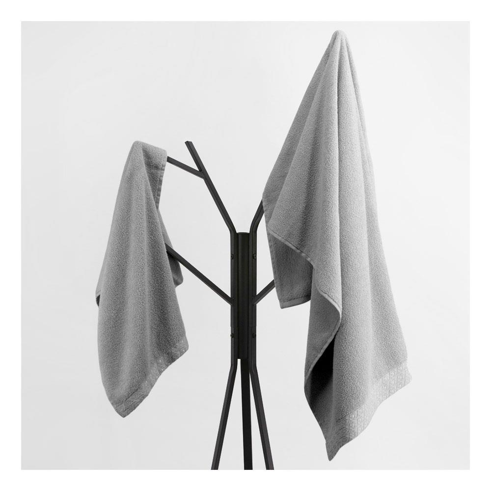 ผ้าขนหนู FROLINA NANO PEARL 27X54 นิ้ว สีเทา