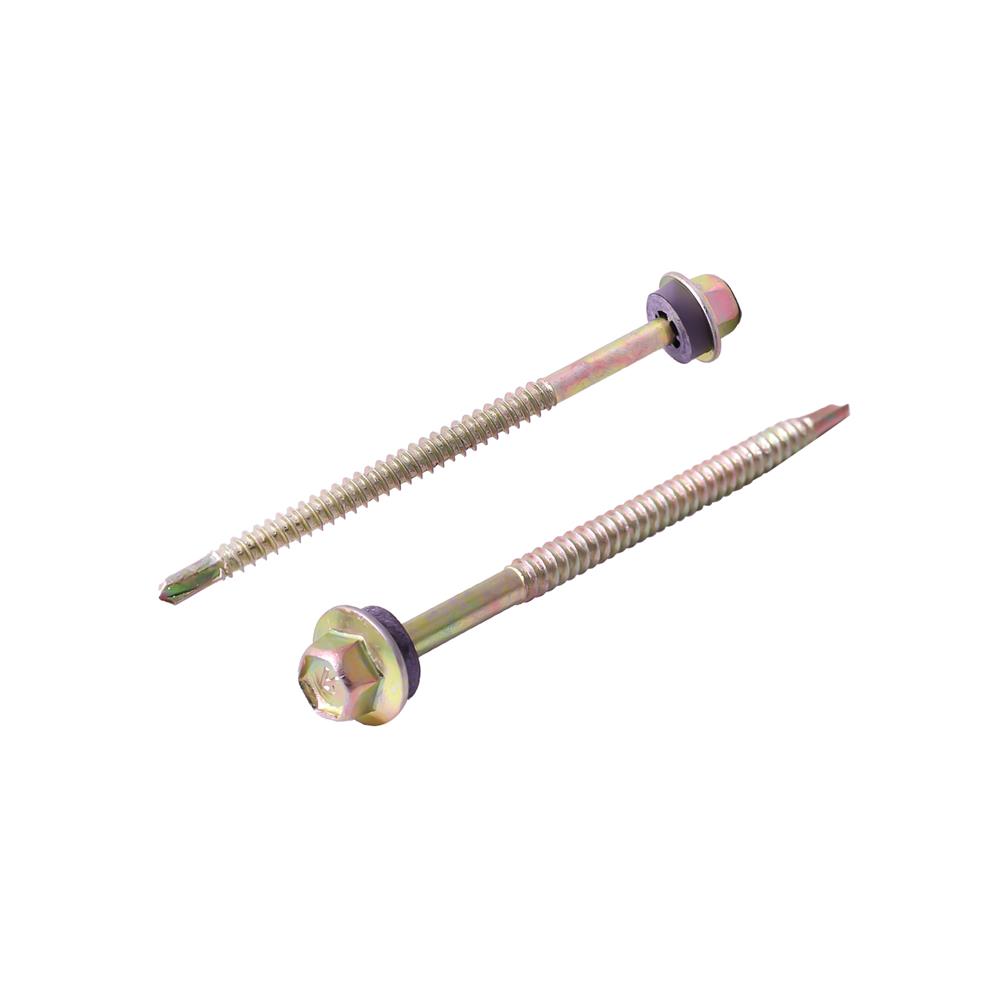 สกรูลอนคู่แปเหล็ก RHINO 10x79 มม. 100 ชิ้น