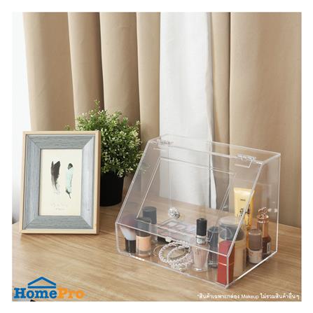 อุปกรณ์จัดเก็บเครื่องสำอาง STACKO GLOSSY M 32x20x24 ซม. สีใส_4