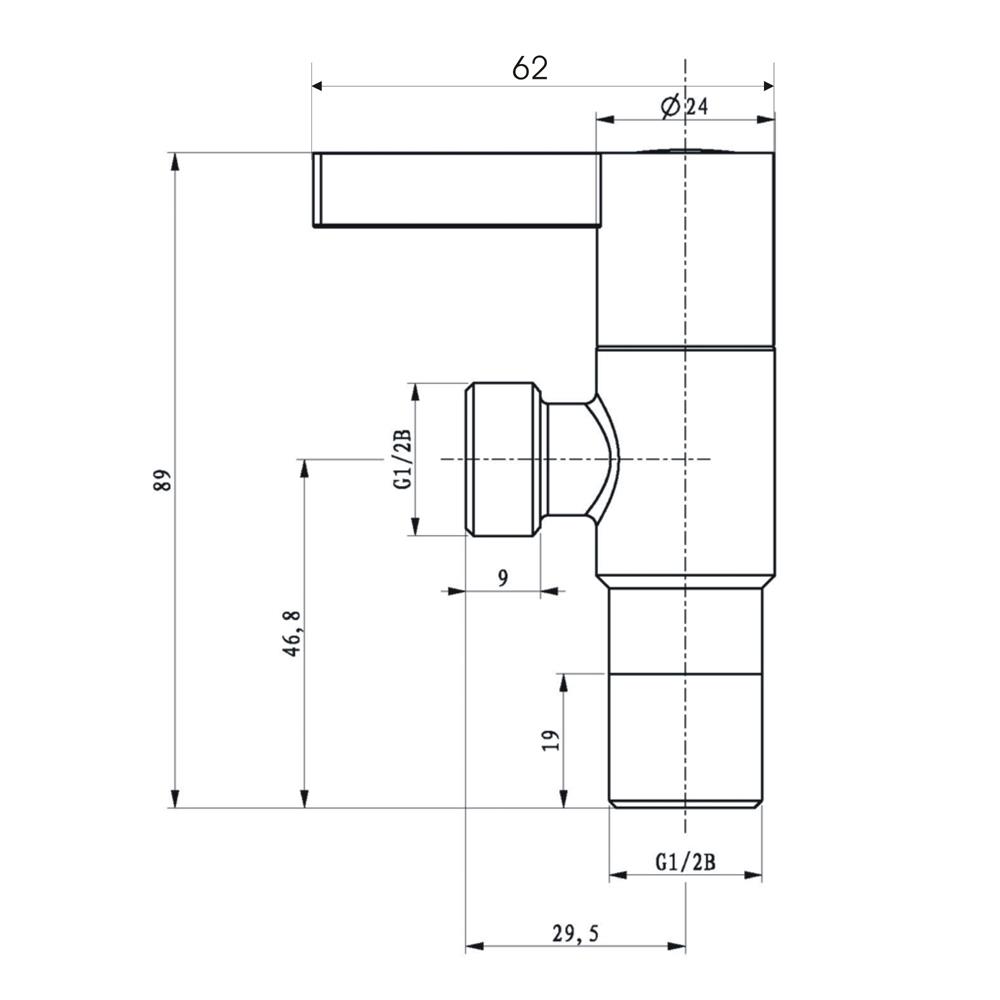 สต๊อปวาล์ว NOVABATH ST-362S