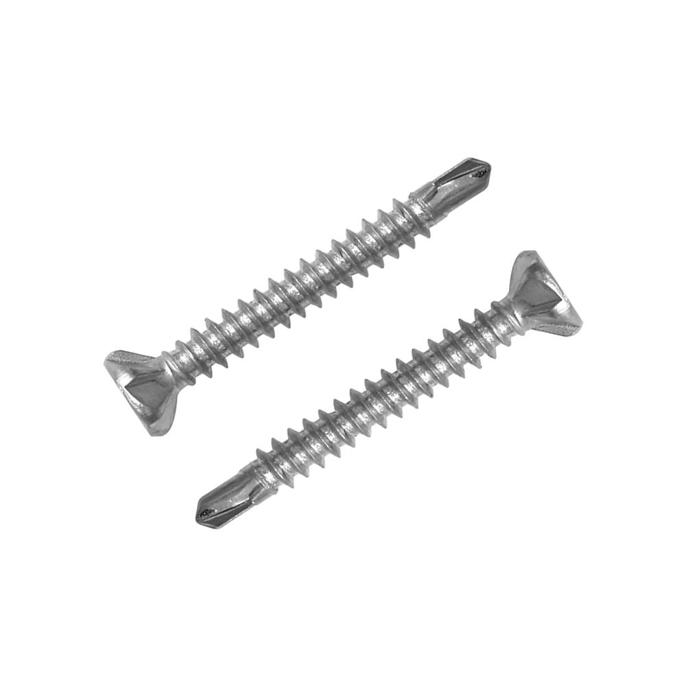 สกรูยึดไม้ฝาปลายสว่านไม่มีปีก RHINO 7X32 มม. 250 ชิ้น