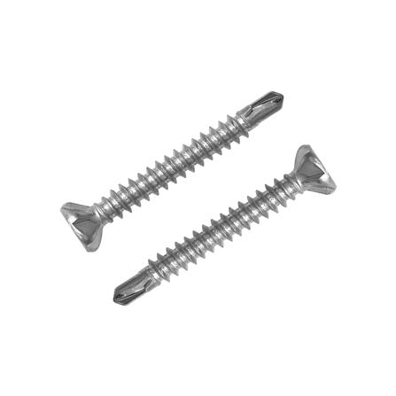 สกรูยึดไม้ฝาปลายสว่านไม่มีปีก RHINO 7X32 มม. 250 ชิ้น