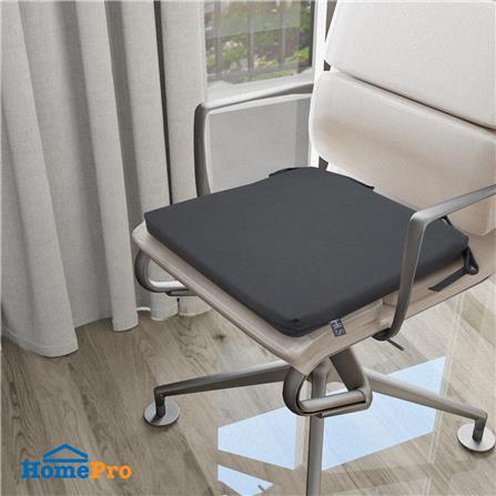 เบาะรองนั่งกันน้ำ HOME LIVING STYLE STILL 16x16 นิ้ว สีเทา_5