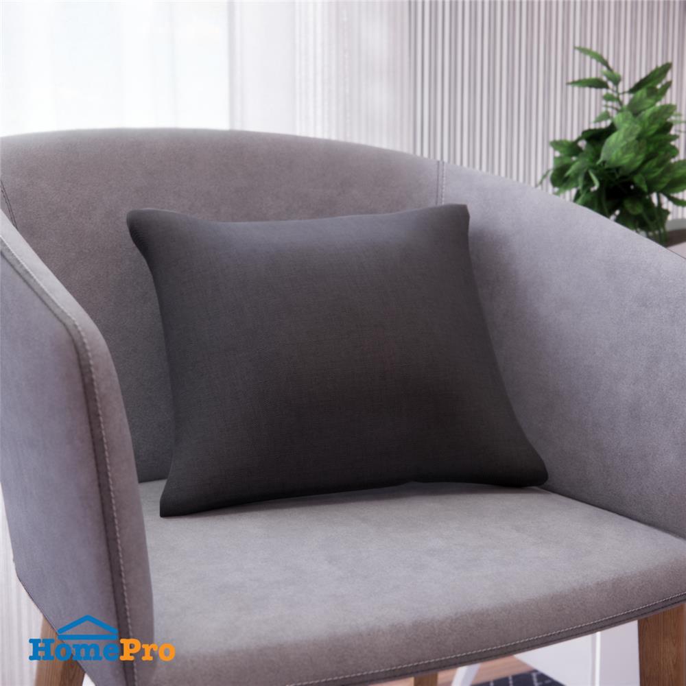 หมอนอิงกันน้ำ HOME LIVING STYLE STILL 18x18 นิ้ว สีเทา