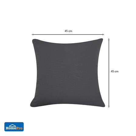 หมอนอิงกันน้ำ HOME LIVING STYLE STILL 18x18 นิ้ว สีเทา_6