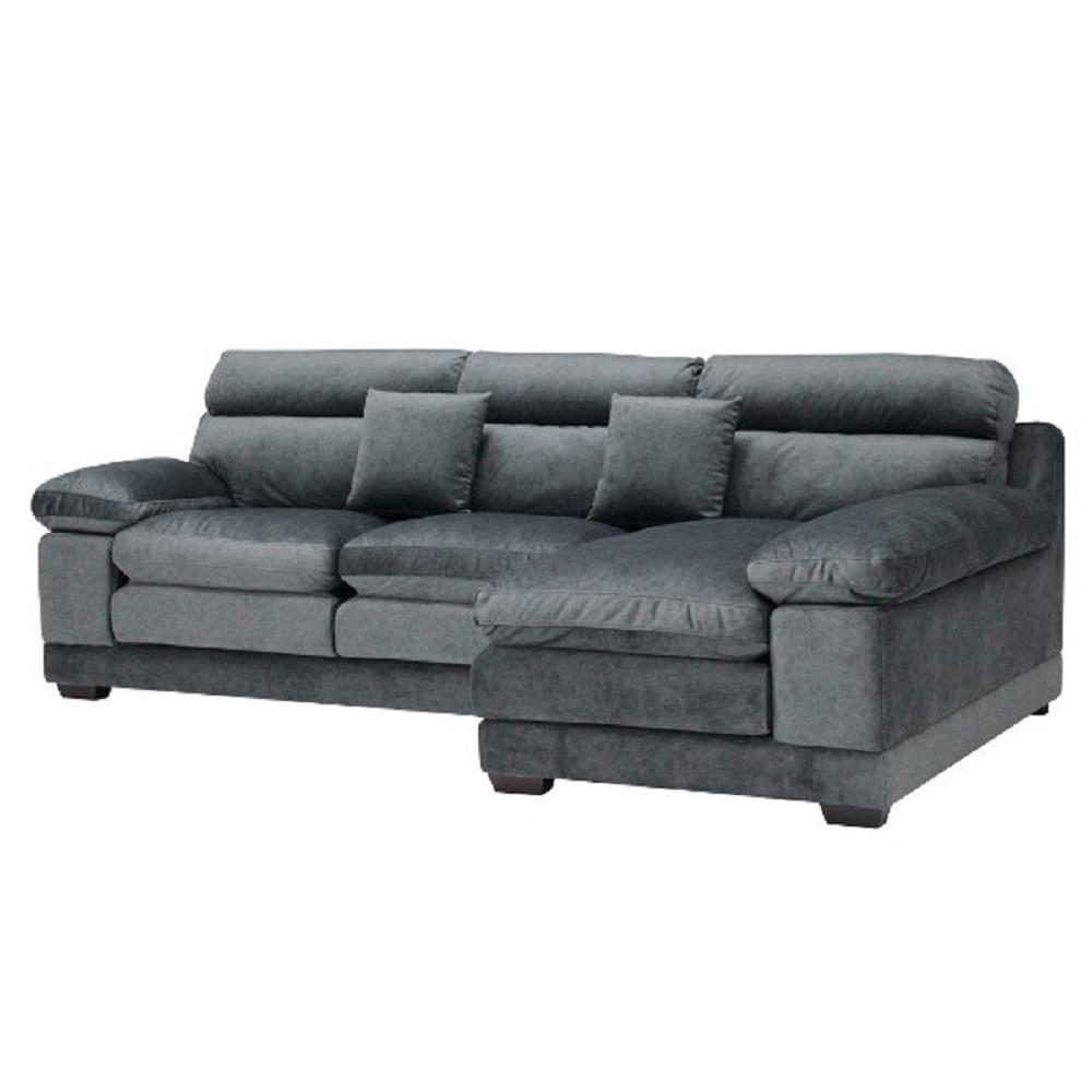 โซฟาเข้ามุมขวา KONCEPT TENNESSEE สีเทา