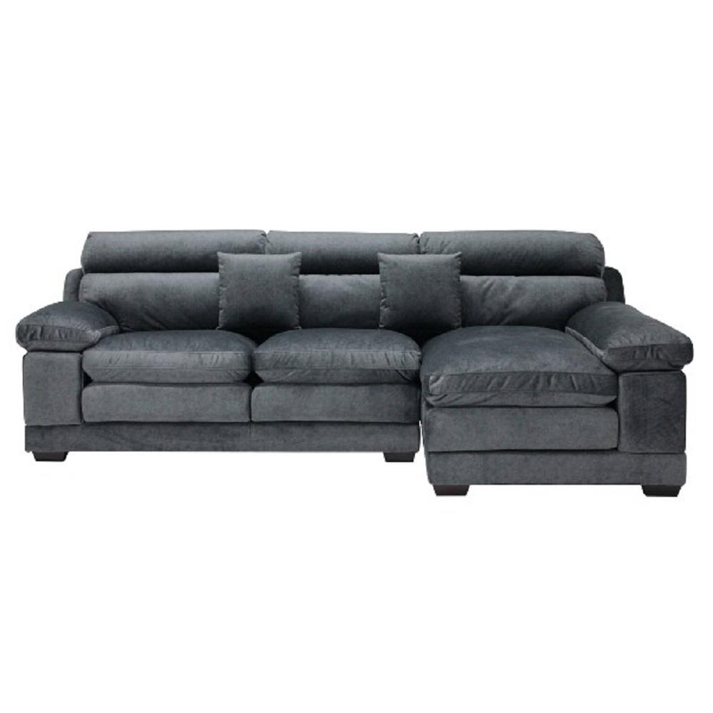 โซฟาเข้ามุมขวา KONCEPT TENNESSEE สีเทา