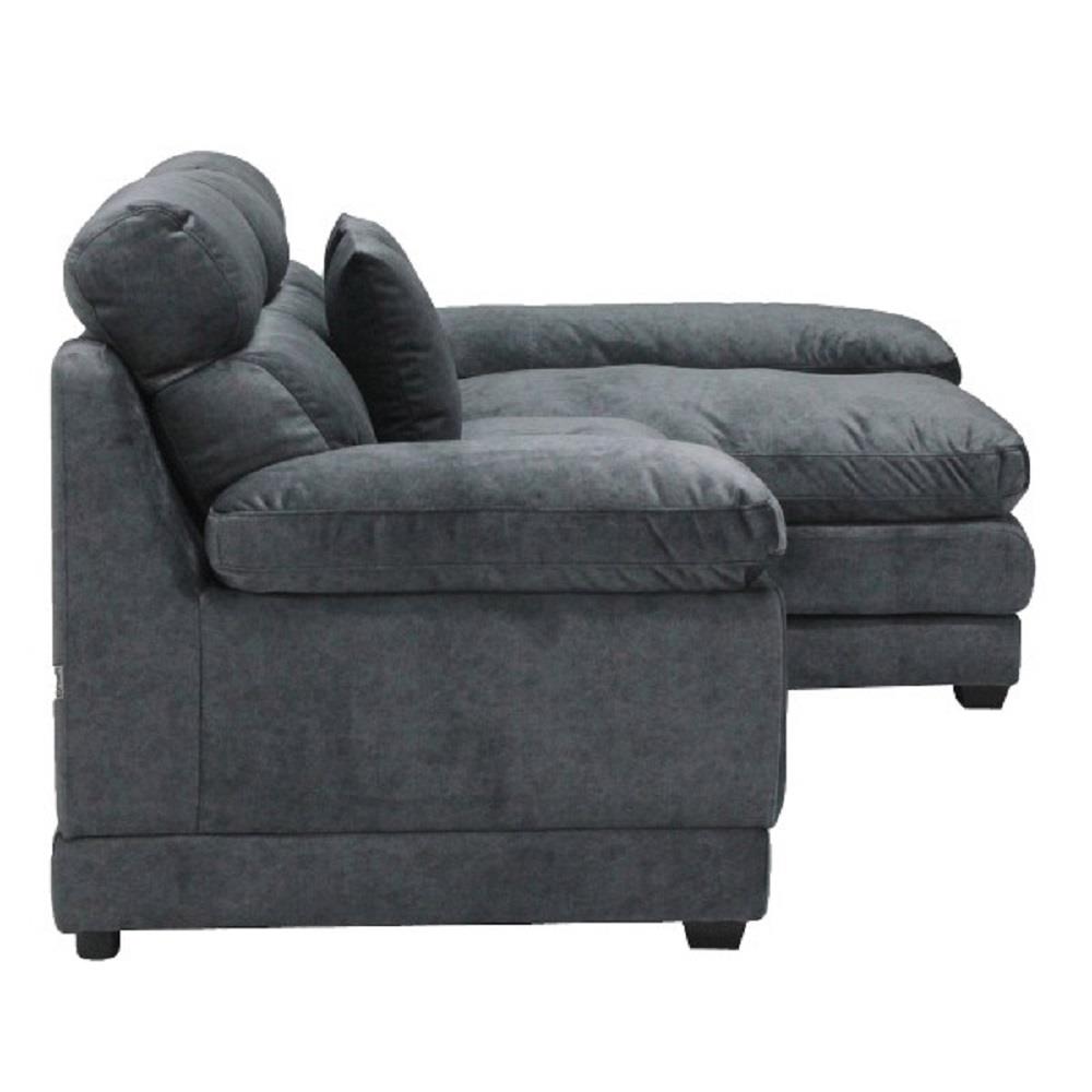 โซฟาเข้ามุมขวา KONCEPT TENNESSEE สีเทา