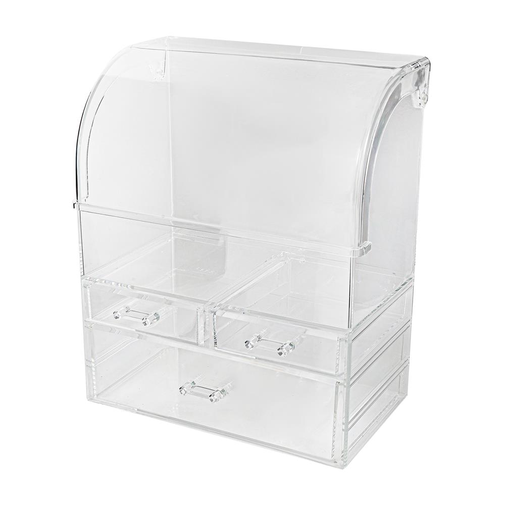 อุปกรณ์จัดเก็บเครื่องสำอาง STACKO CURVE D 30x17.5x36 ซม. สีใส