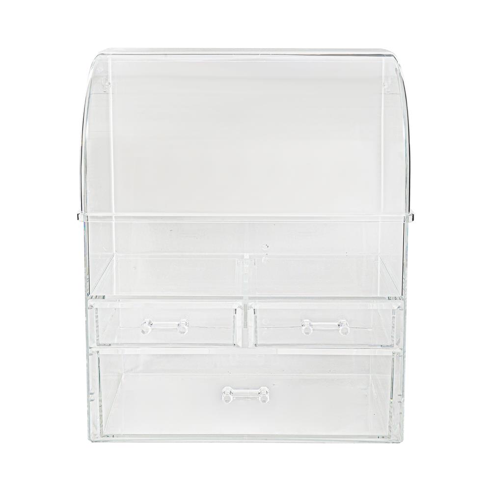 อุปกรณ์จัดเก็บเครื่องสำอาง STACKO CURVE D 30x17.5x36 ซม. สีใส