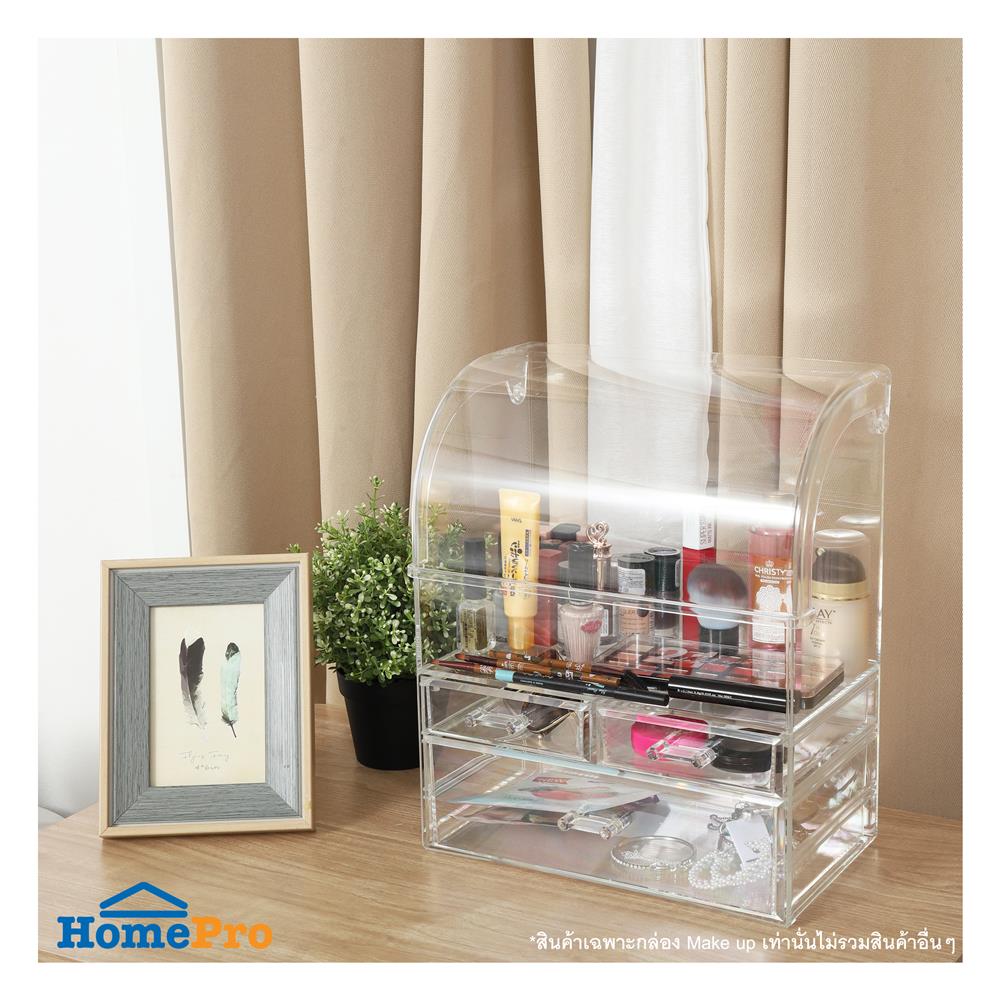 อุปกรณ์จัดเก็บเครื่องสำอาง STACKO CURVE D 30x17.5x36 ซม. สีใส