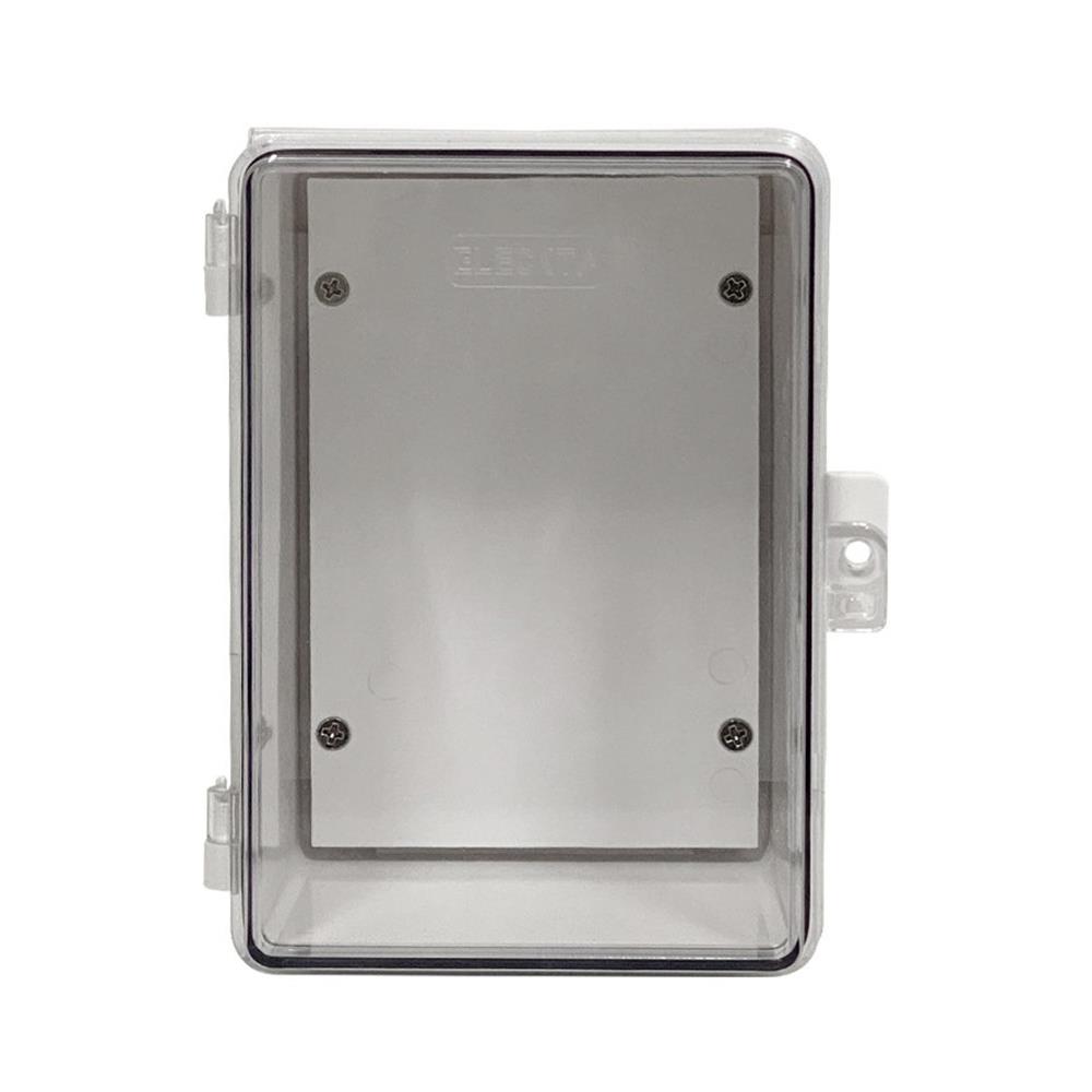 ตู้กันน้ำฝาใส ELECKTA 4x6 นิ้ว สีขาว