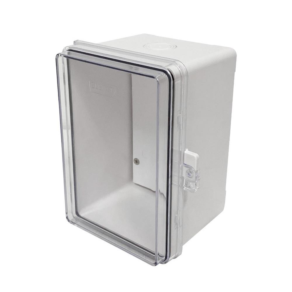 ตู้กันน้ำฝาใส ELECKTA 4x6 นิ้ว สีขาว