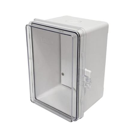 ตู้กันน้ำฝาใส ELECKTA 4x6 นิ้ว สีขาว_1
