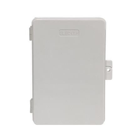 ตู้กันน้ำฝาทึบ ELECKTA 4x6 นิ้ว สีขาว