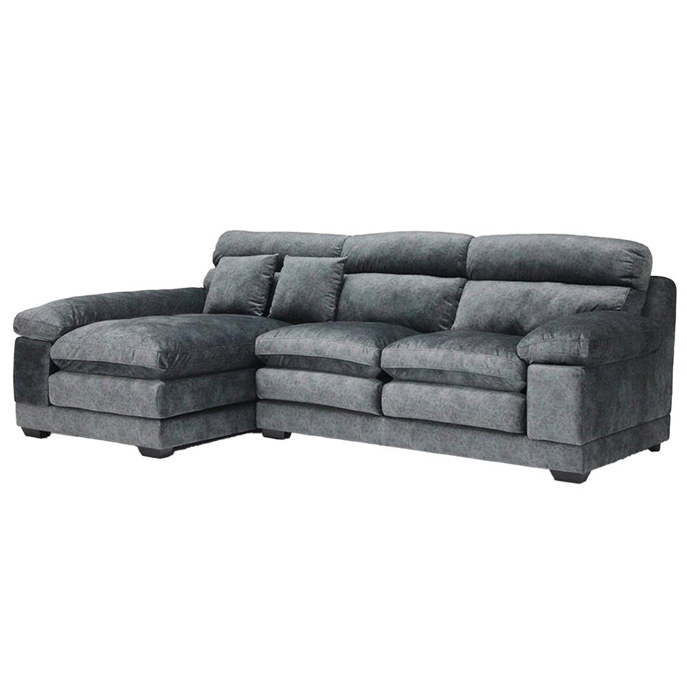 โซฟาเข้ามุมซ้าย KONCEPT TENNESSEE สีเทา