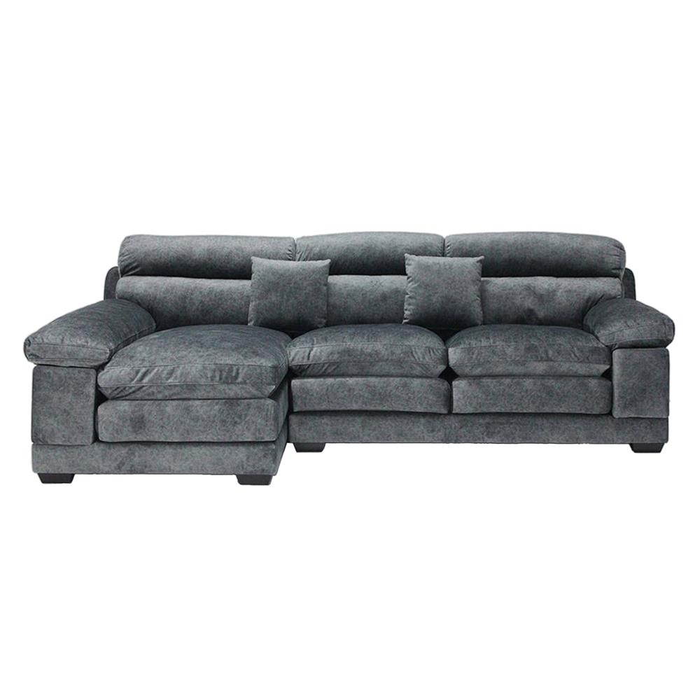 โซฟาเข้ามุมซ้าย KONCEPT TENNESSEE สีเทา