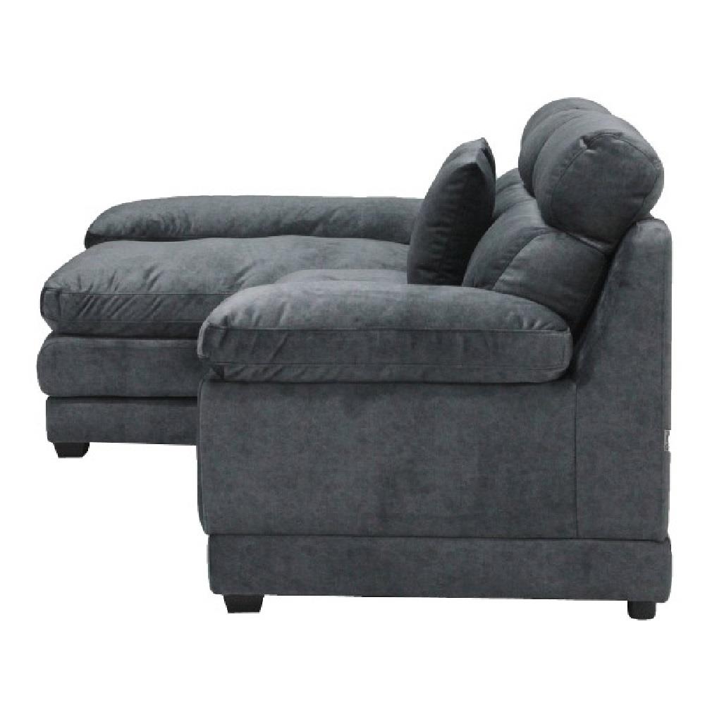 โซฟาเข้ามุมซ้าย KONCEPT TENNESSEE สีเทา