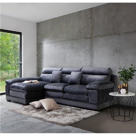 โซฟาเข้ามุมซ้าย KONCEPT TENNESSEE สีเทา_4