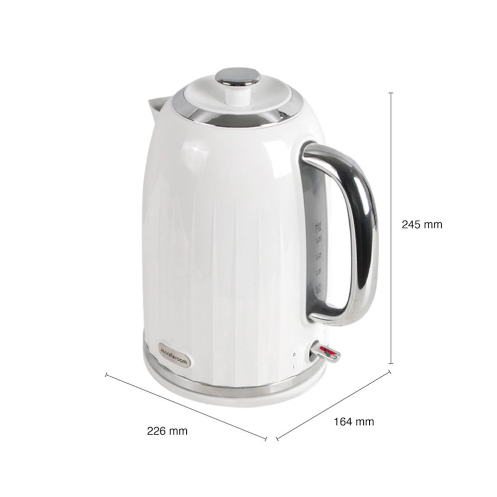 กาต้มน้ำไฟฟ้า JENNIFERROOM JRTH-M817010WH สีขาว