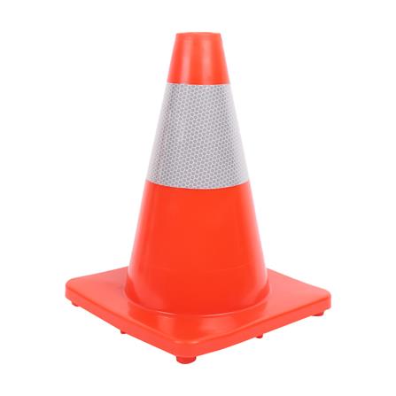 กรวยจราจรมีแถบสะท้อนแสง RIGHT 30 ซม. สีส้ม_1