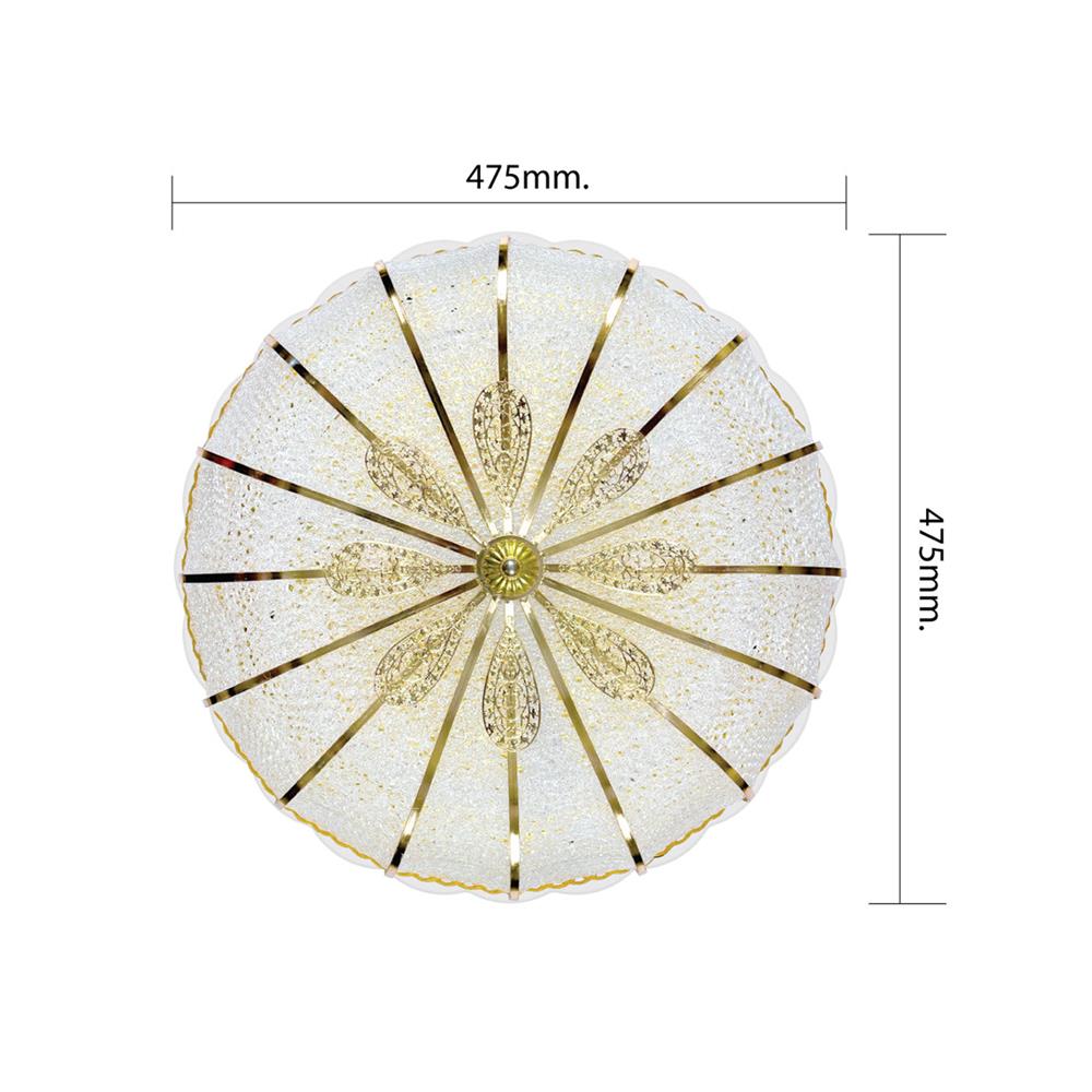 ไฟเพดาน LED LAMPTAN FLORIS 18 นิ้ว 36 วัตต์ DAYLIGHT/COOL WHITE/WARM WHITE สีขาว