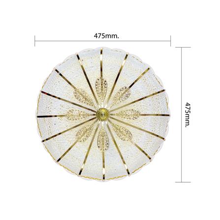 ไฟเพดาน LED LAMPTAN FLORIS 18 นิ้ว 36 วัตต์ DAYLIGHT/COOL WHITE/WARM WHITE สีขาว_5