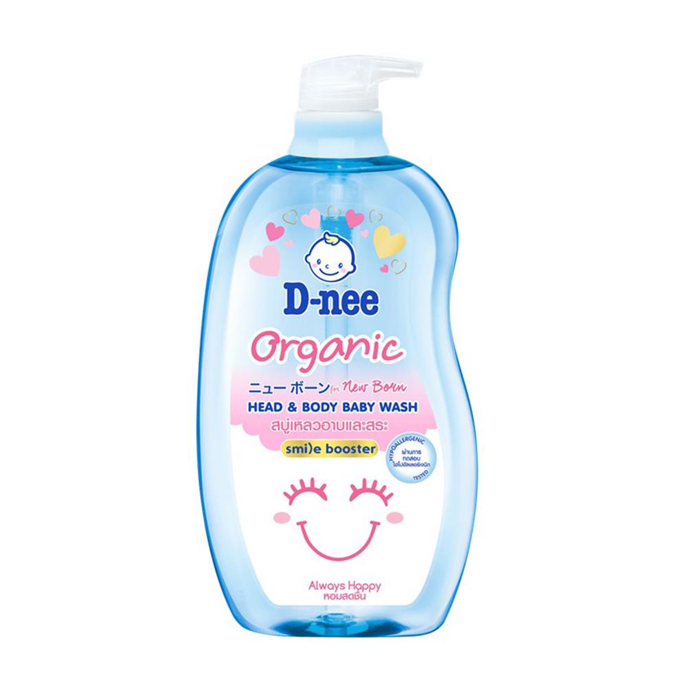 สบู่เหลวเด็ก D-NEE เจนเทิล เฮดแอนด์บอดี้วอช 750 มล.
