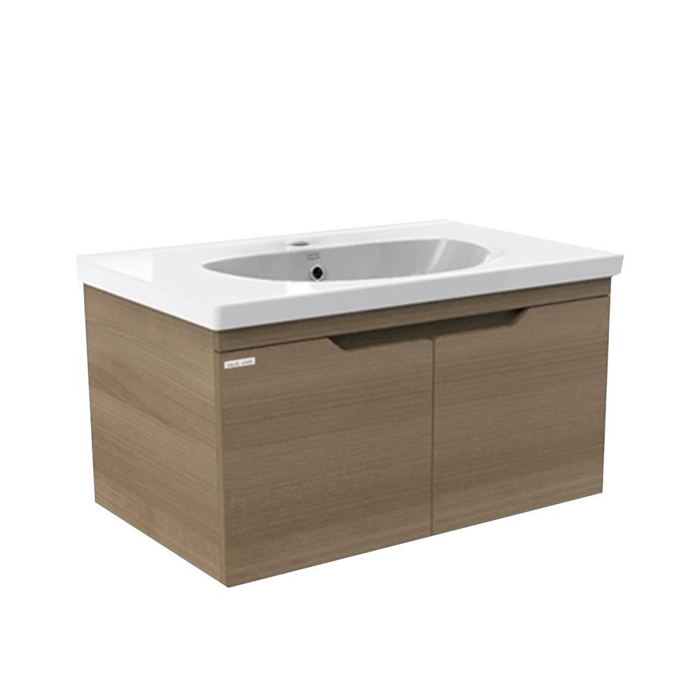 เคาน์เตอร์แขวนผนัง AMERICAN STANDARD CLBF80V-CAAF ลายไม้