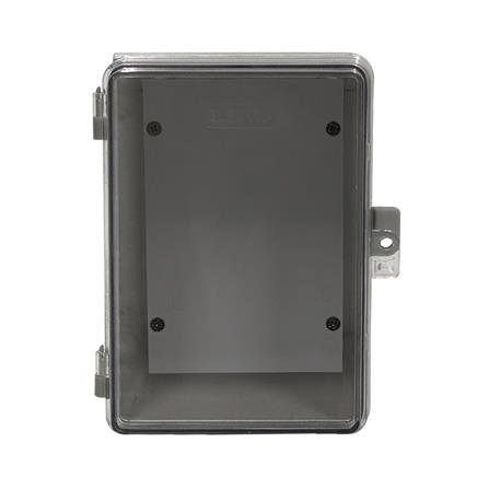 ตู้กันน้ำฝาใส ELECKTA 4x6 นิ้ว สีเทา_0