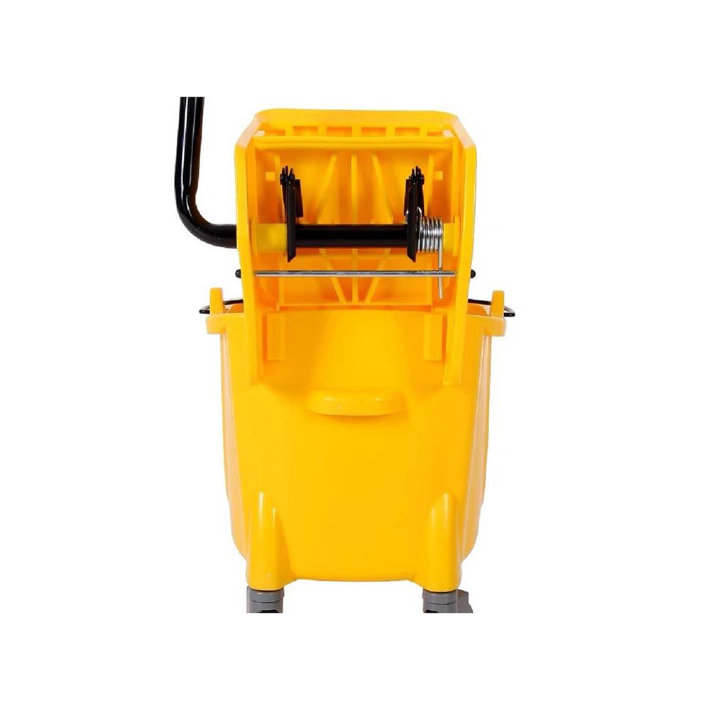 ถังบีบไม้ม็อบก้านโยกแบบมีล้อ ACCO 32 ลิตร สีเหลือง