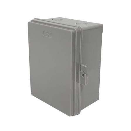 ตู้กันน้ำฝาทึบ ELECKTA 6x8 นิ้ว สีเทา_1