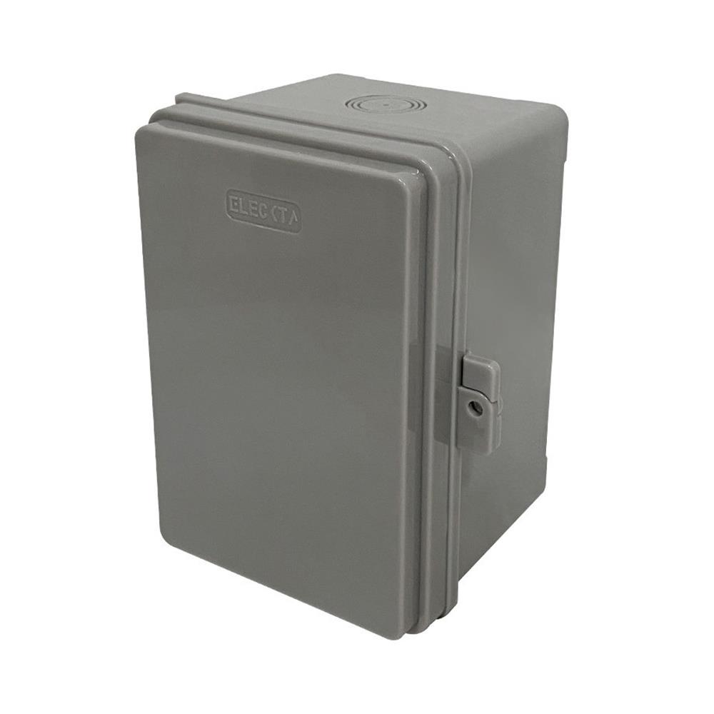 ตู้กันน้ำฝาทึบ ELECKTA 4x6 นิ้ว สีเทา