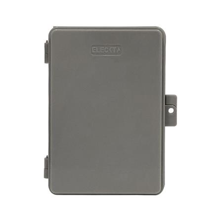 ตู้กันน้ำฝาทึบ ELECKTA 4x6 นิ้ว สีเทา