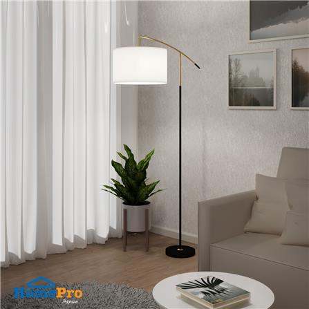 ไฟตั้งพื้น CARINI ML5250 สี ขาว/ทอง/ดำ 1 หัว_5