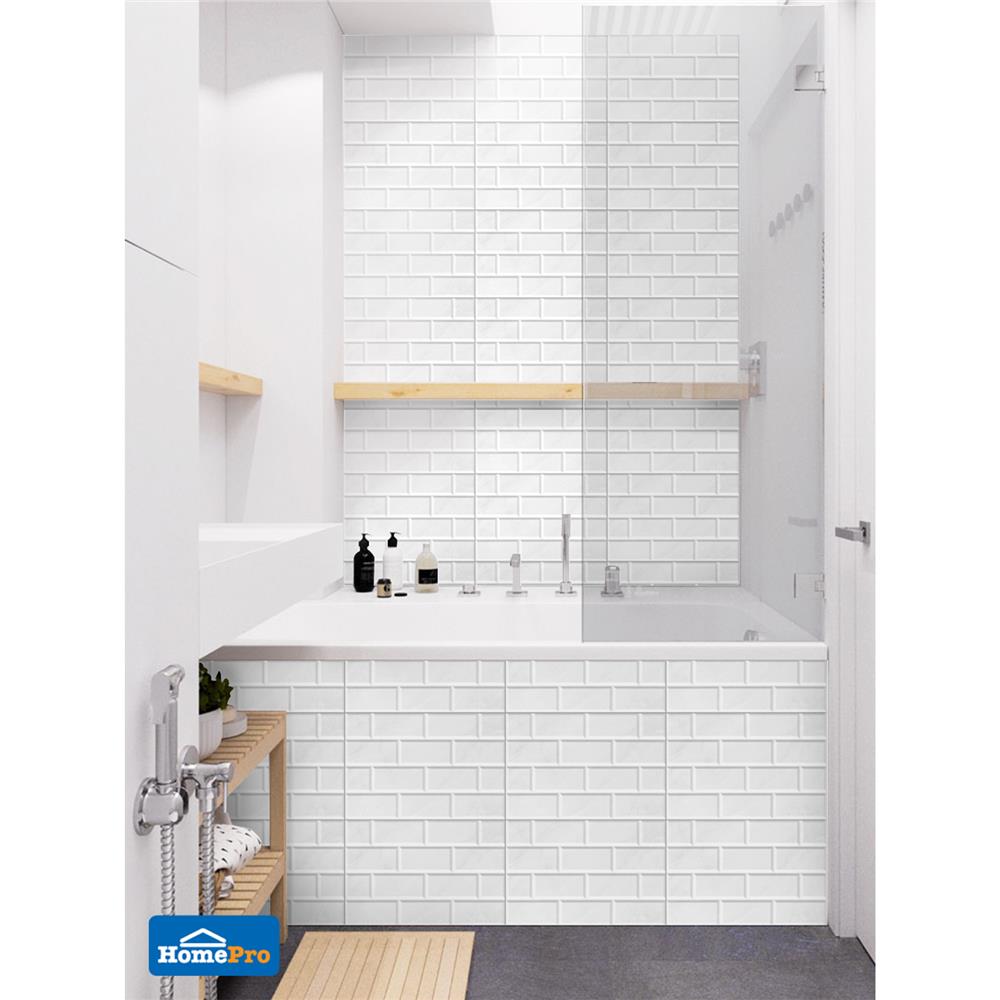 กระเบื้องผนัง 12x18 นิ้ว COTTO อิงลิชการ์เด้นบริคมาร์เบิล PM 1.08M2